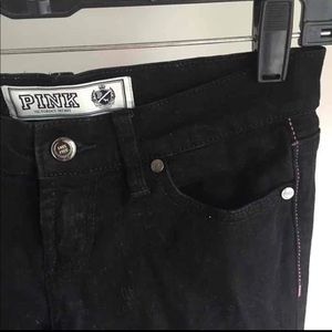 VS PINK black jeans denim pants skinny